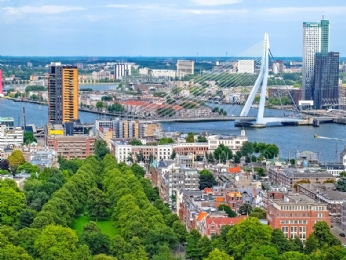 Rotterdam in de top10 van grote toekomststeden
